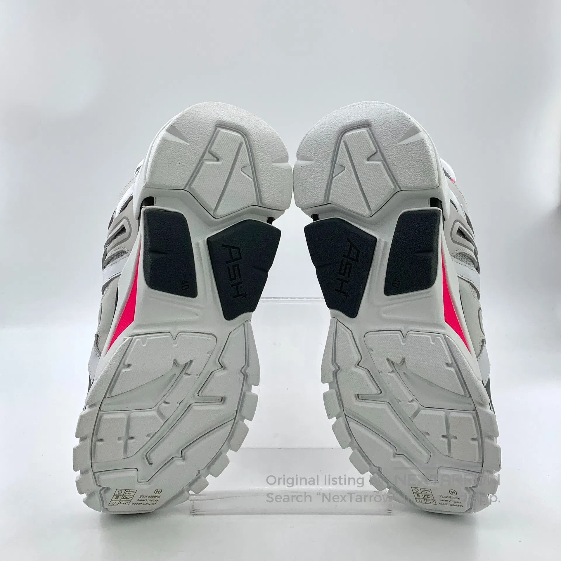 ASH ASH White Laced Casual Flat Dad Shoes| Size US 9.5 / IT 39.5 - 5 Thumbnail
