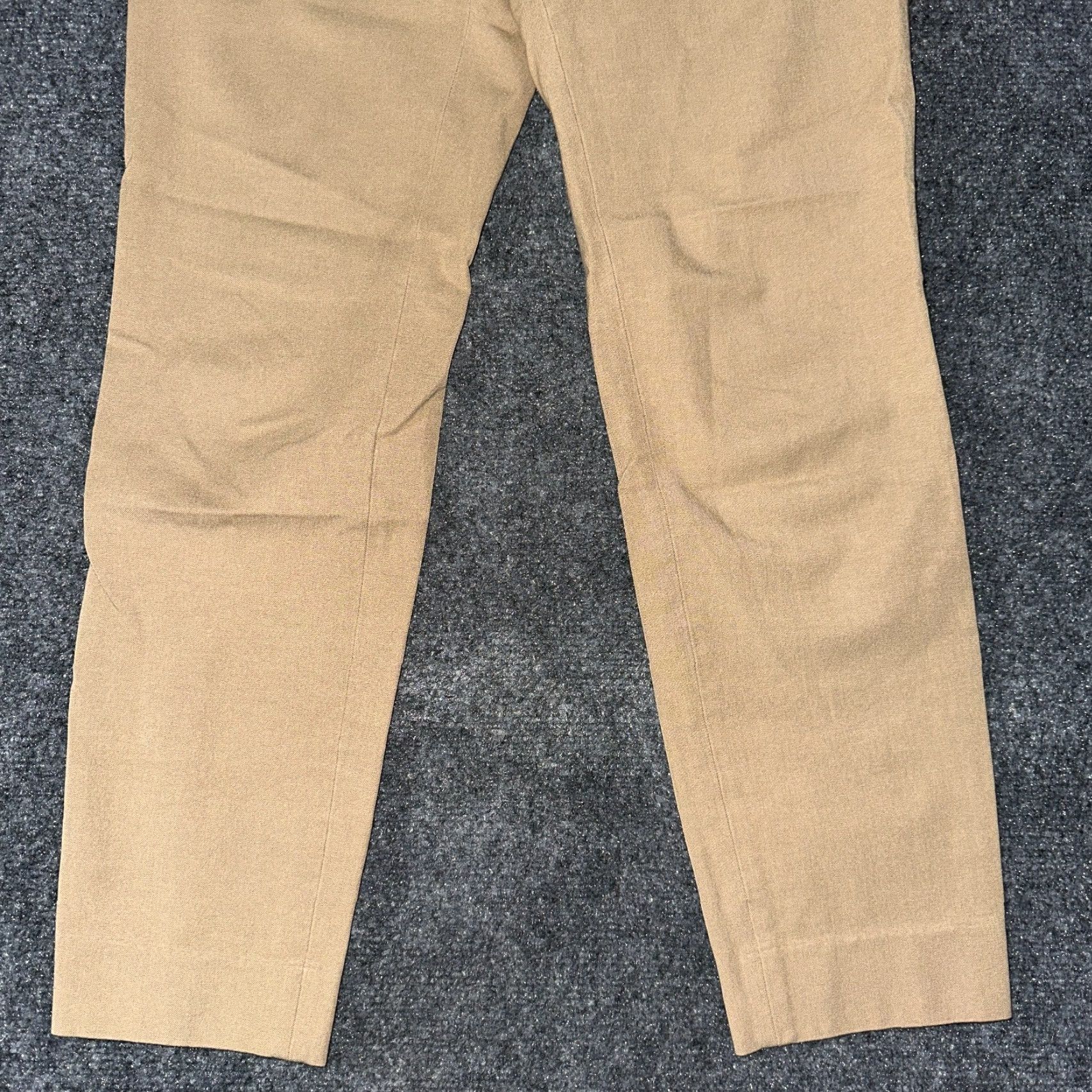 Banana Republic Banana Republic Sloan Pants Womens 2 Tan Cotton Stretch Pockets Zip Fly Vintage No Size 26" / US 2 / IT 38 - 2 Thumbnail