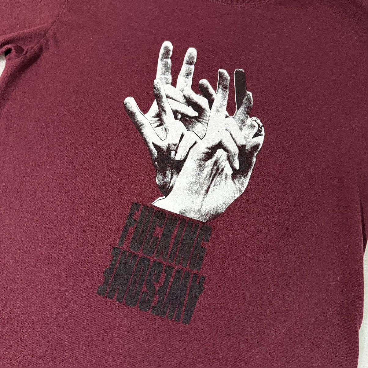 Fucking Awesome Fuckingawesome Fingers T-Shirt Size US L / EU 52-54 / 3 - 2 Thumbnail