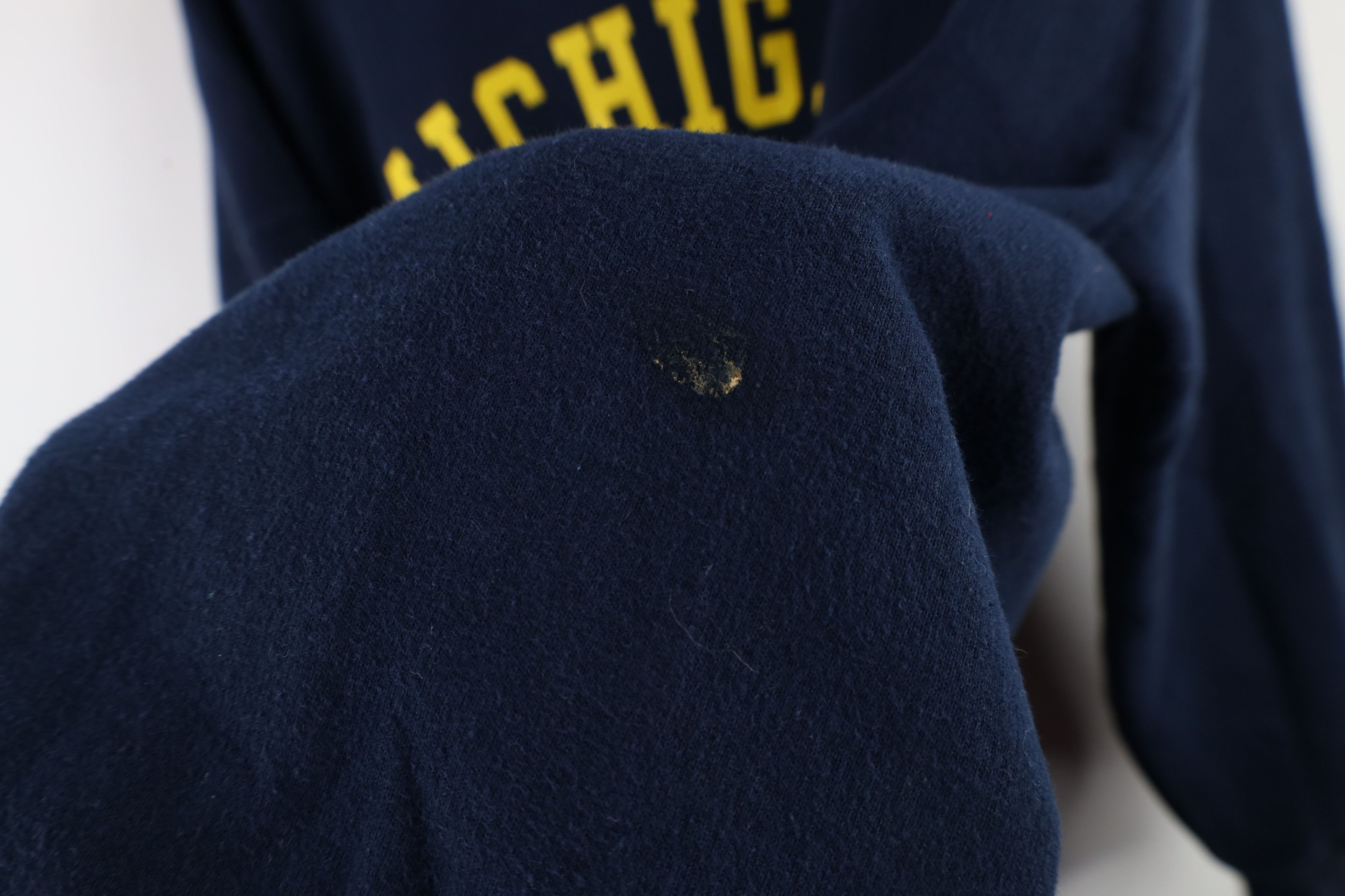Vintage Vintage University of Michigan Softball Hoodie Blue Size US XL / EU 56 / 4 - 7 Thumbnail