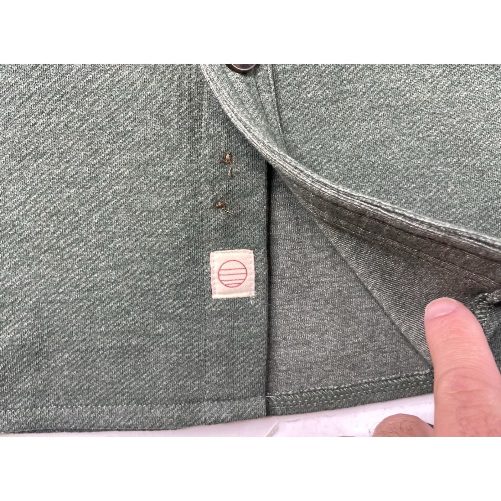 Marine Layer NWT Marine Layer Pacfica Regular Fit Stretch Twill Shirt Men's M Green Multi Size US M / EU 48-50 / 2 - 5 Thumbnail