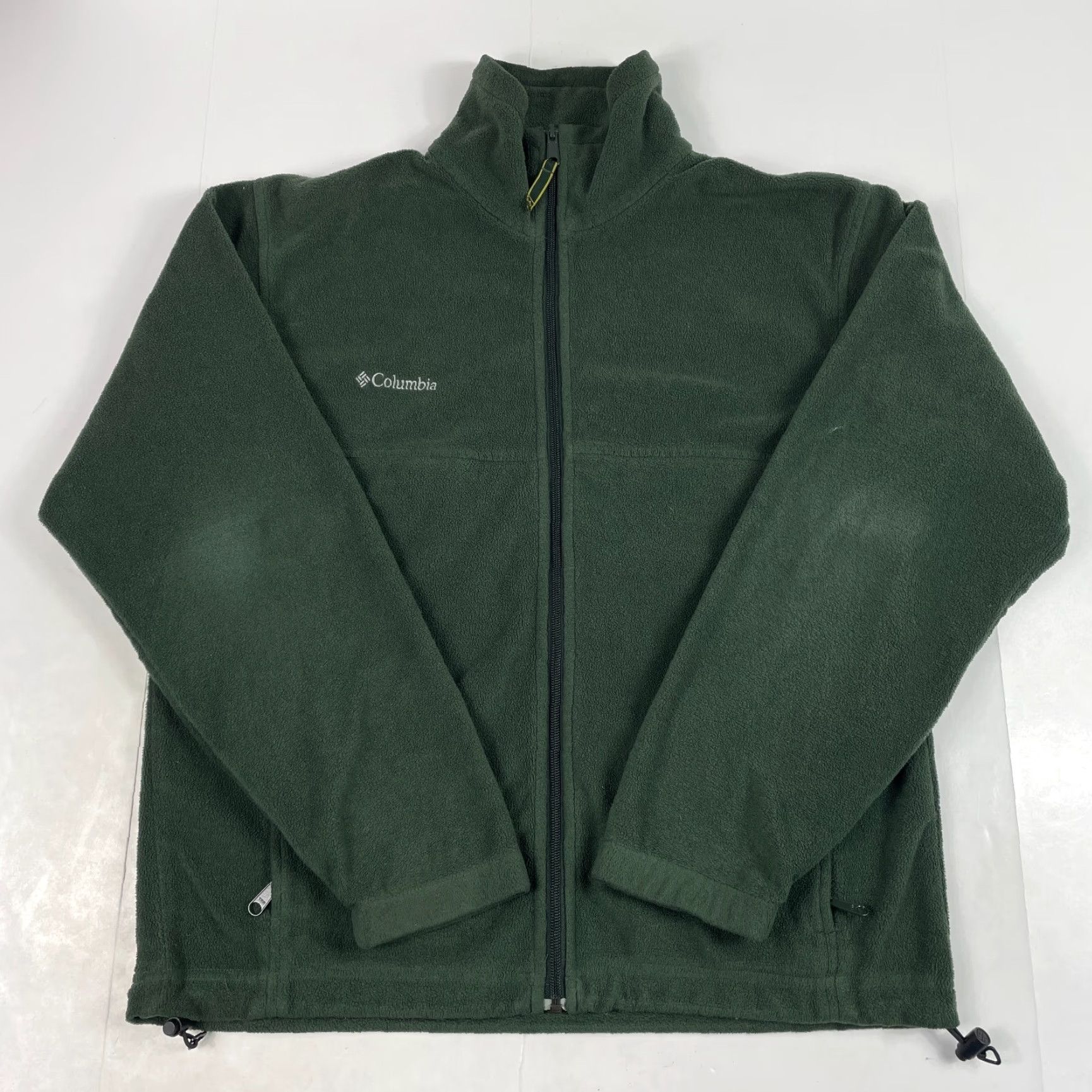 Vintage Columbia Jacket Men Medium Green Fleece Full Zip Outdoor Hiking Ski Size US M / EU 48-50 / 2 - 2 Thumbnail