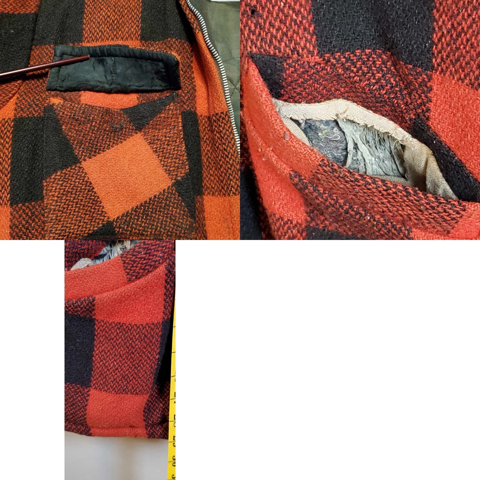 Thrasher VINTAGE Buffalo Plaid Red Hunting Jacket Men’s Red Jacket S Small Grunge(Mens) Size US S / EU 44-46 / 1 - 8 Thumbnail