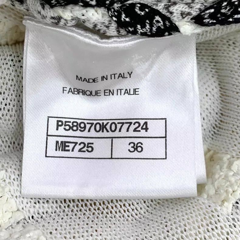 Chanel Chanel Beige tassel braided cotton round-neck short-sleeved Size XS / US 0-2 / IT 36-38 - 6 Thumbnail