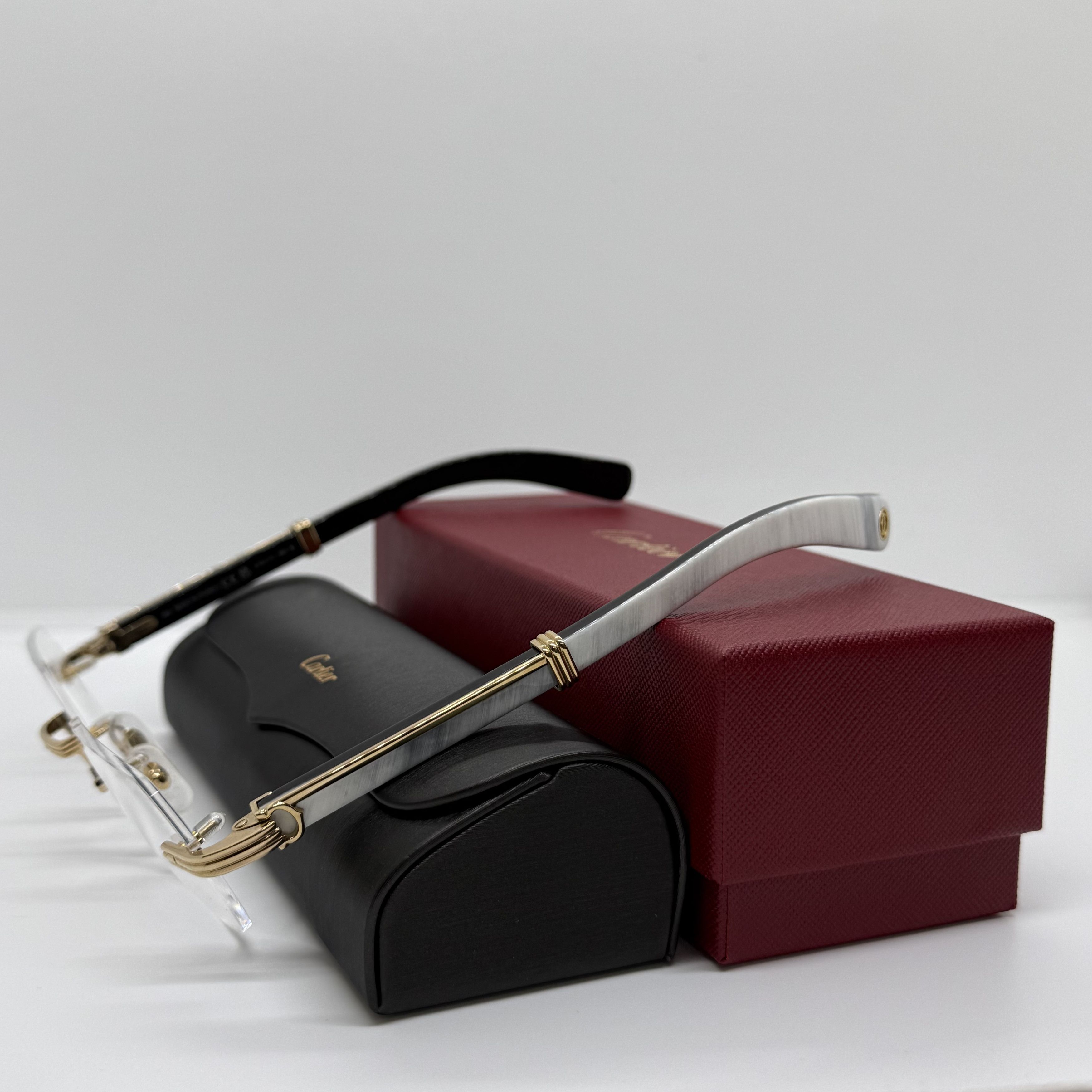 Cartier Cartier Gold Horn Glasses Size ONE SIZE - 2 Thumbnail