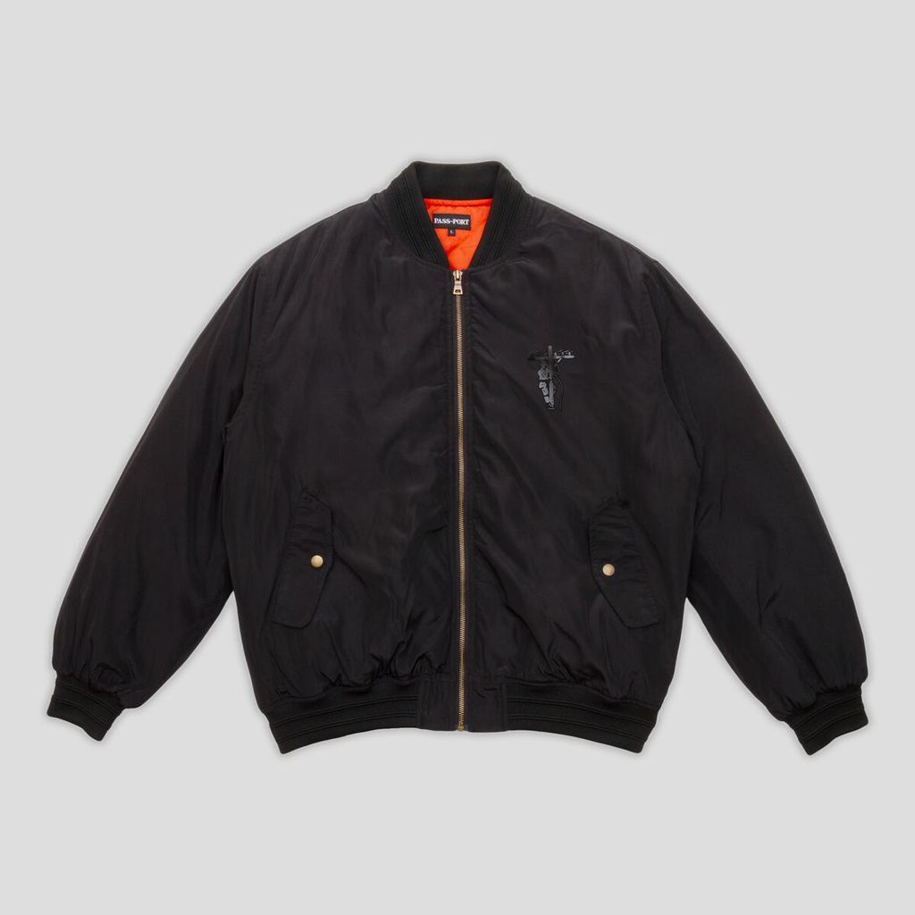 Passport PASS~PORT Line Worx Freight Bomber Jacket size Large Size US L / EU 52-54 / 3 - 1 Thumbnail