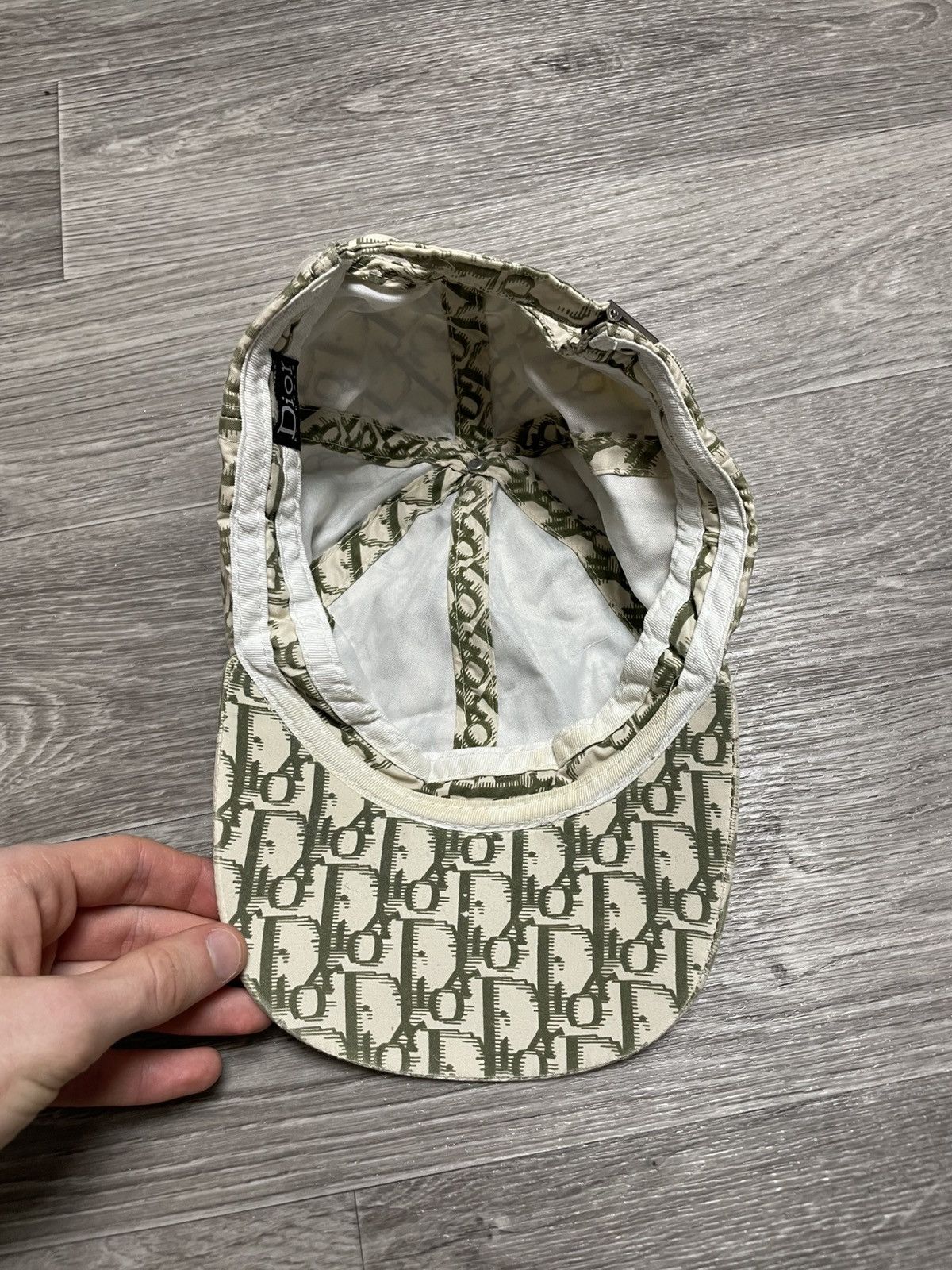 Dior Vintage 90s Dior Francais Monogram Cap Hat Size ONE SIZE - 11 Thumbnail