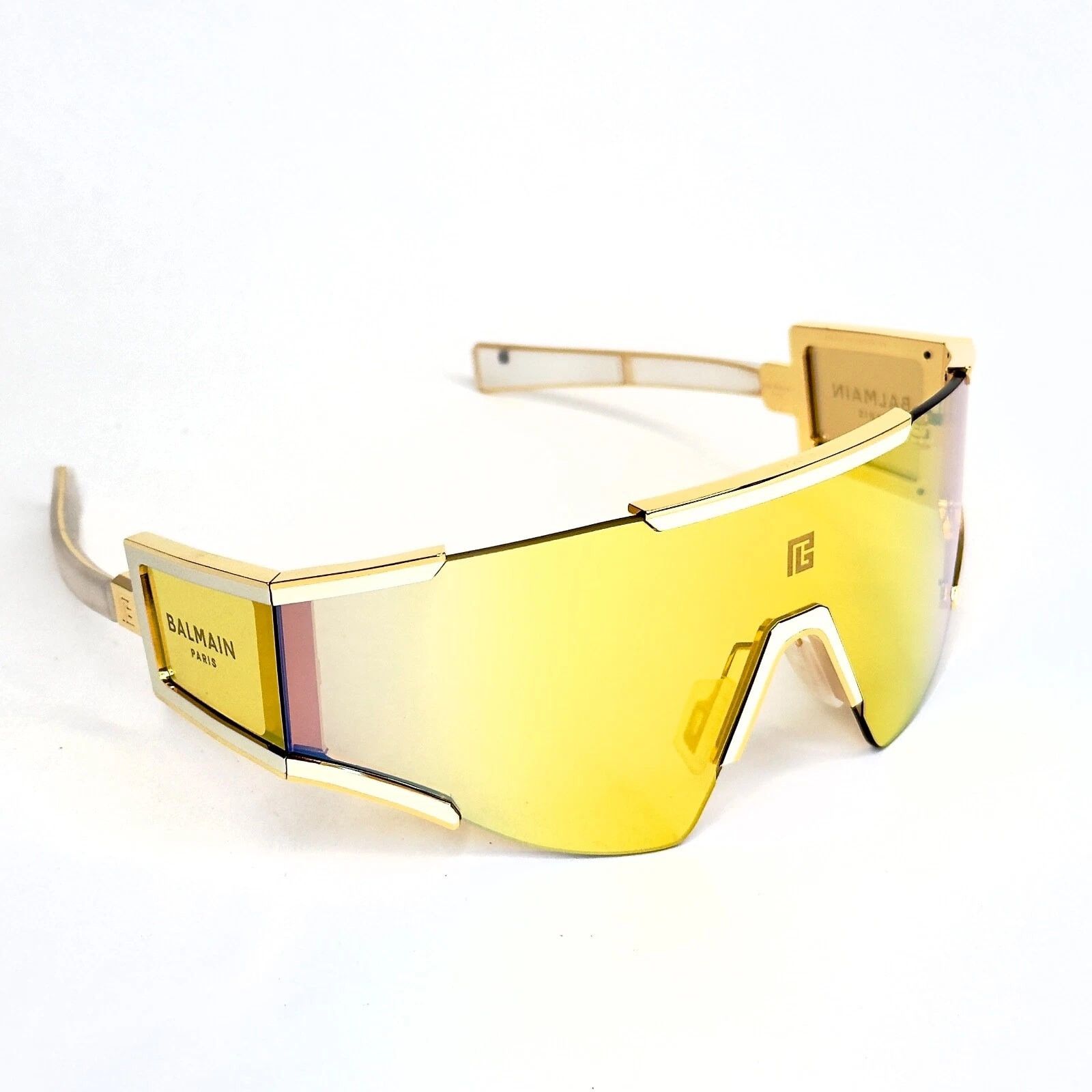 Balmain BALMAIN FLECHE BY AKONI BPS138 Titanium BPS 138 Sunglass Size ONE SIZE - 5 Thumbnail