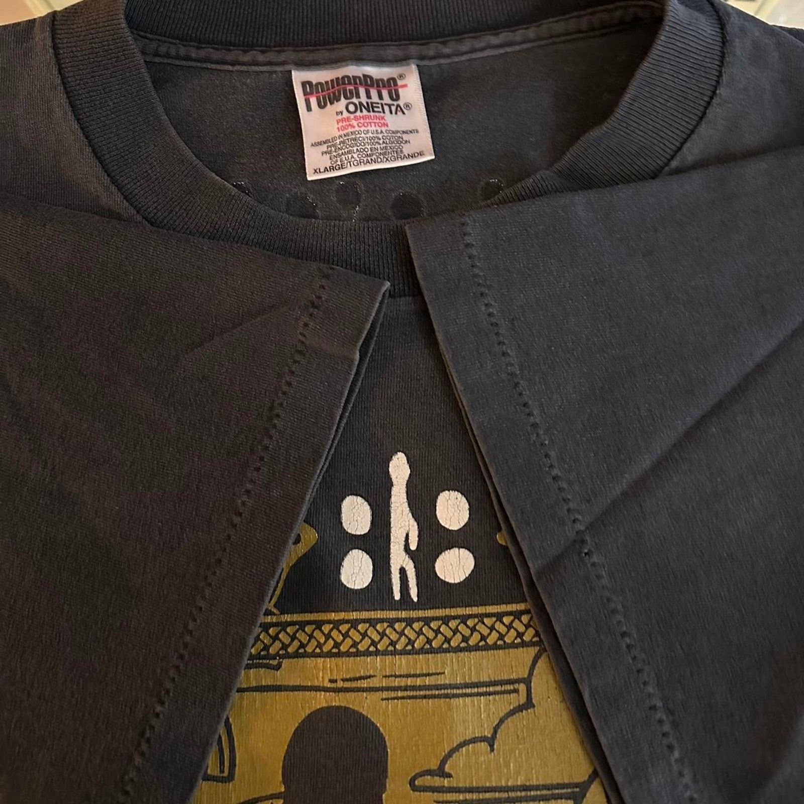 Hanes × Vintage Vintage African Drummer Black History Shirt Size US XL / EU 56 / 4 - 8 Thumbnail