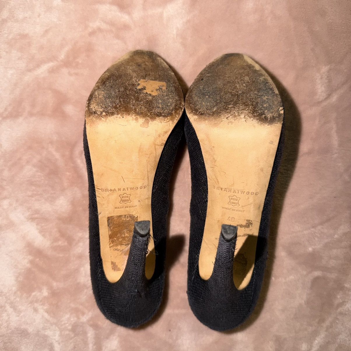 Brian Atwood Brian Atwood Black Maniac Platform Pumps Size US 9.5 / IT 39.5 - 3 Thumbnail