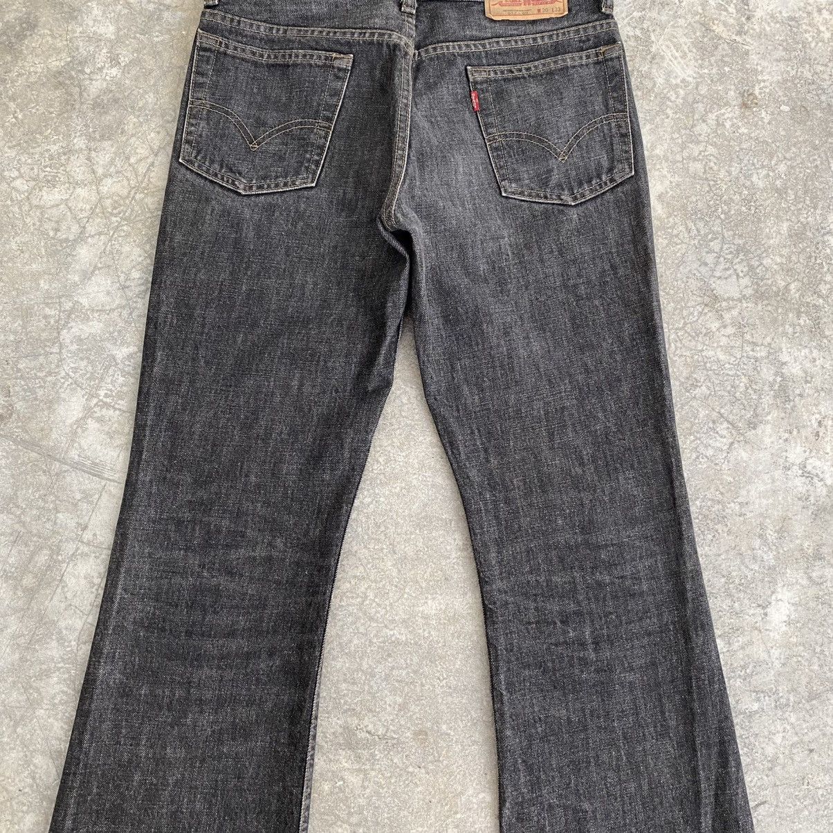 Levi's Size 30x31 Vintage Early 2000’s Levis 517 Black Flared Jeans Size US 30 / EU 46 - 14 Thumbnail