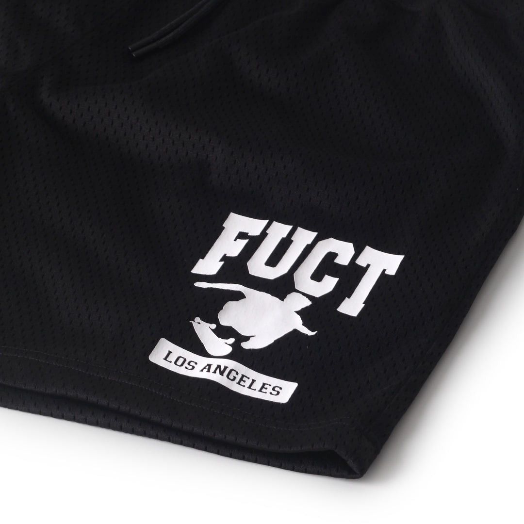 FUCT FUCT ACADEMY MESH SHORTS BLACK BLACK - M Size US 30 / EU 46 - 2 Thumbnail