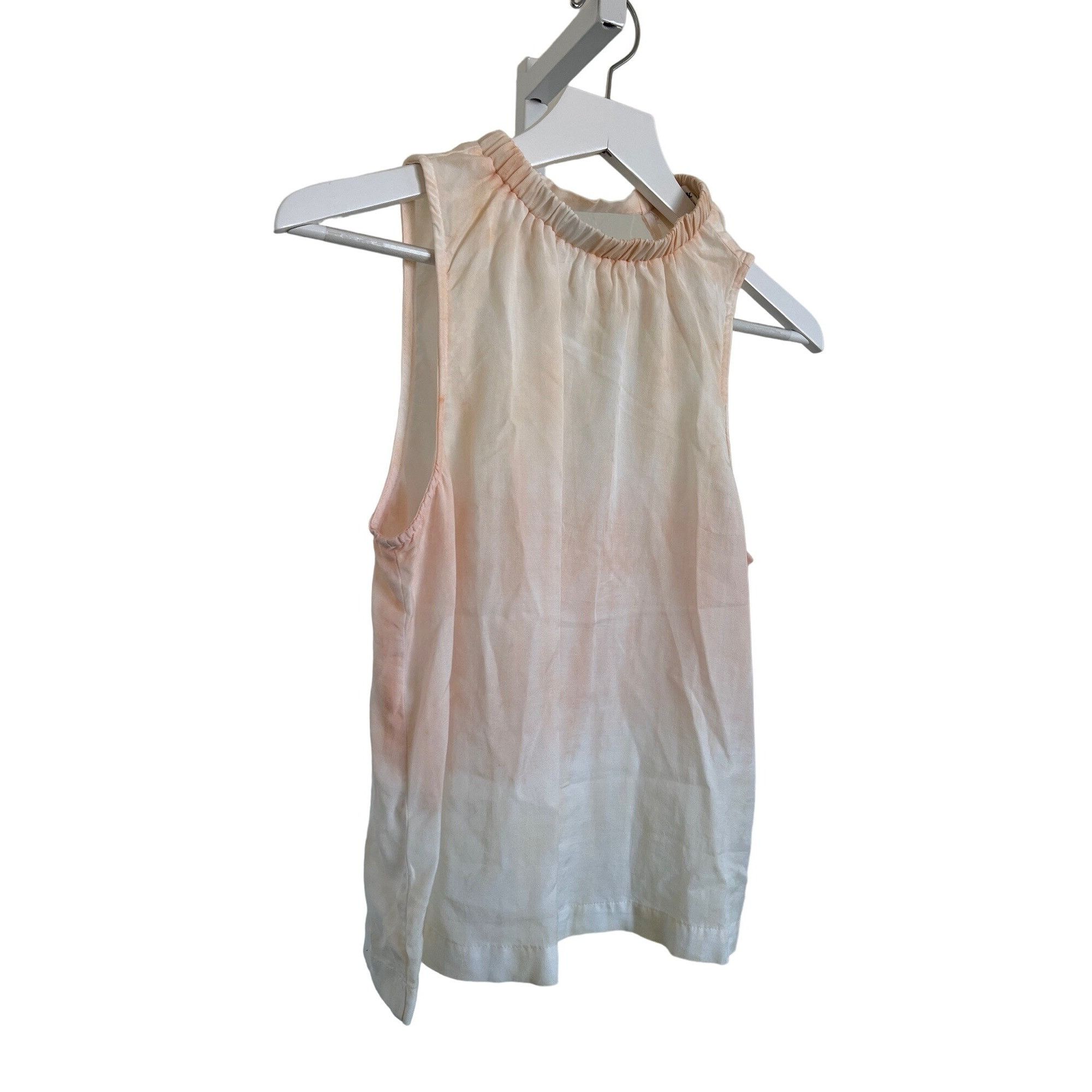 Anthropologie Cloth & Stone High-Neck Tie-Dye Tank Top Size XS / US 0-2 / IT 36-38 - 6 Thumbnail