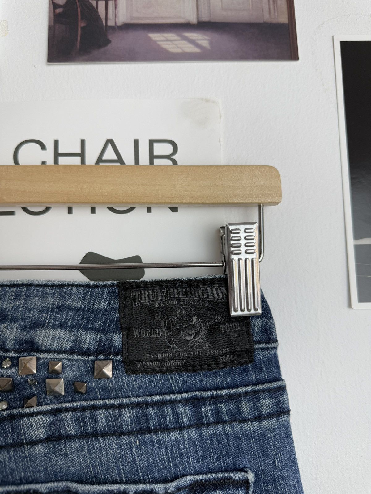 Designer × True Religion × Vintage Vintage y2k True Religion denim jeans pants 26 avantgarde 90s Size 26" / US 2 / IT 38 - 6 Thumbnail