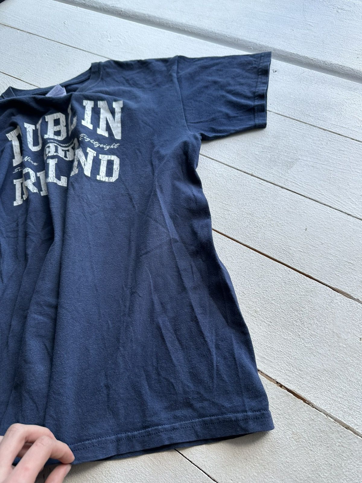Japanese Brand × Vintage GRAIL🚨IRELAND DUBLIN CITY SUNFADED RARE BIG LOGO TEE Y2K SK8 Size US M / EU 48-50 / 2 - 6 Thumbnail