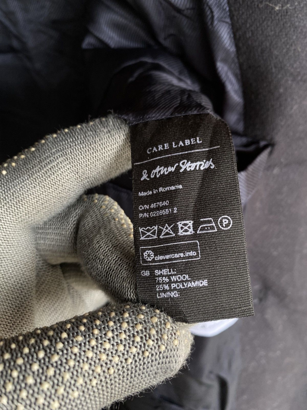 & Other Stories & Other Stories Long Wool Coat Minimal Tailored Winter Coat Size XS / US 0-2 / IT 36-38 - 7 Thumbnail