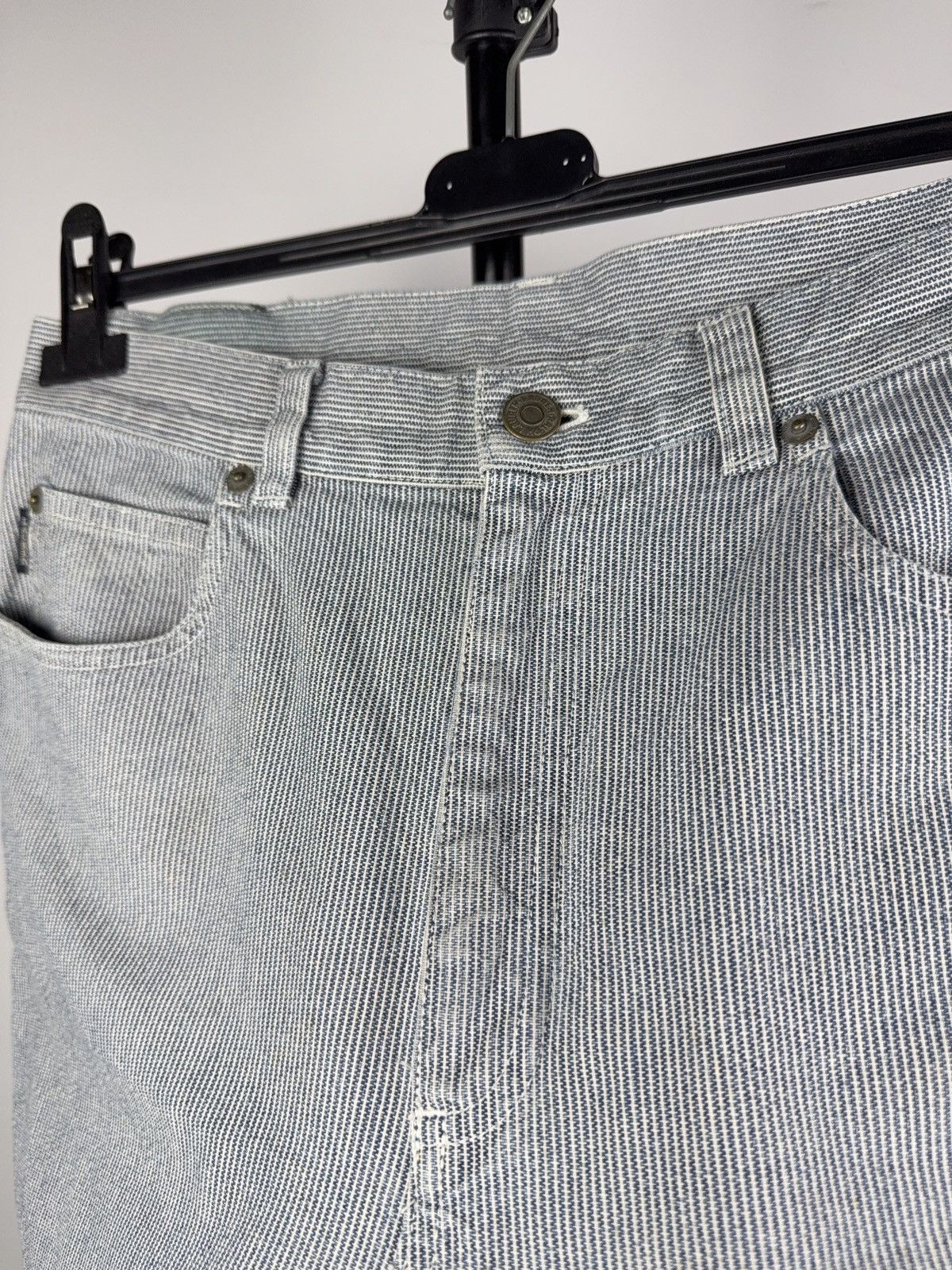Ralph Lauren Luxury Retro 00s Ralph Lauren Vintage Striped Denim Jeans Size 30" / US 8 / IT 44 - 7 Thumbnail