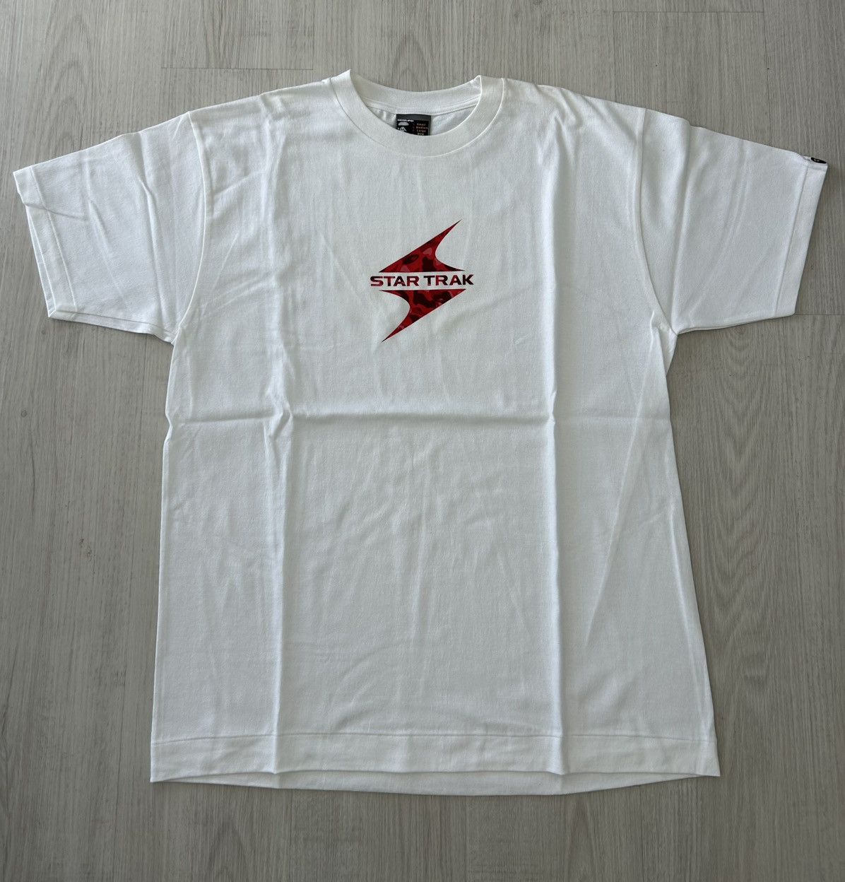 Bape VERY RARE OG A BATHING APE X STAR TRAK N.E.R.D CAMO TEE Size US XL / EU 56 / 4 - 1 Thumbnail