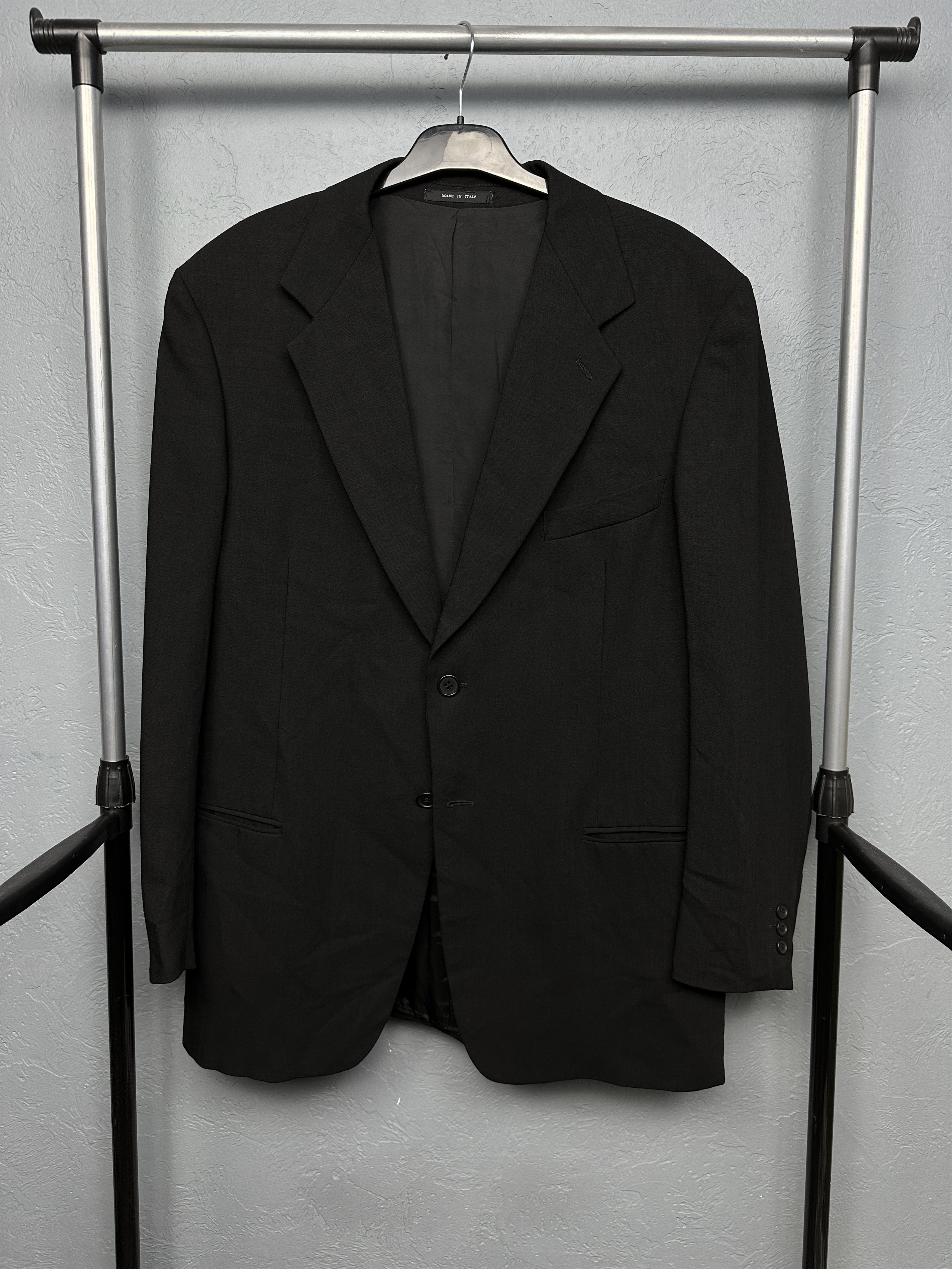 Emporio Armani Emporio Armani Mens Two Buttons Blazer Jacket Size US L / EU 52-54 / 3 - 1 Thumbnail