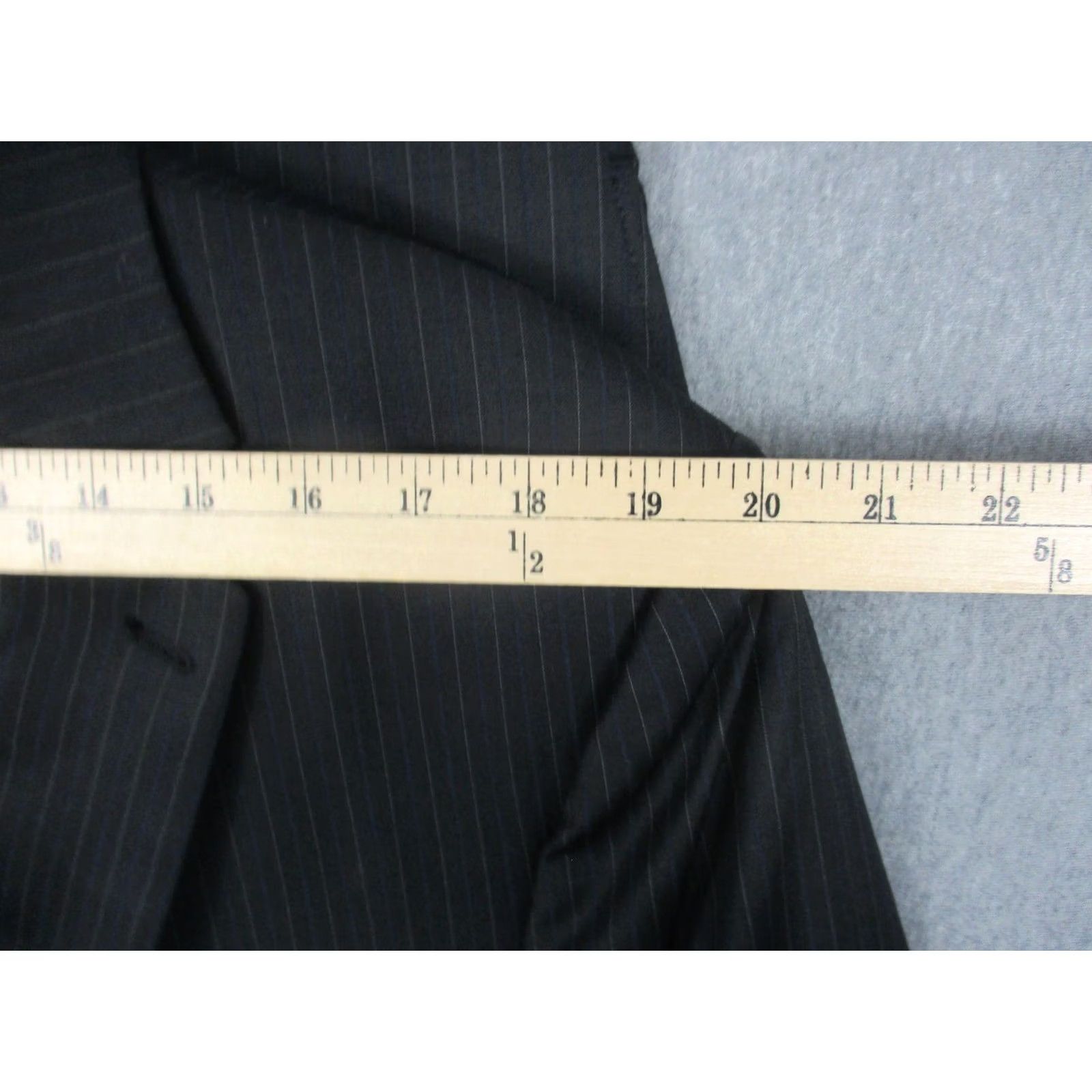 Ralph Lauren Ralph Lauren Suit Mens 42L Wool Pinstripe Blazer Pants 2 Piece Set Canada Size 42R - 6 Thumbnail