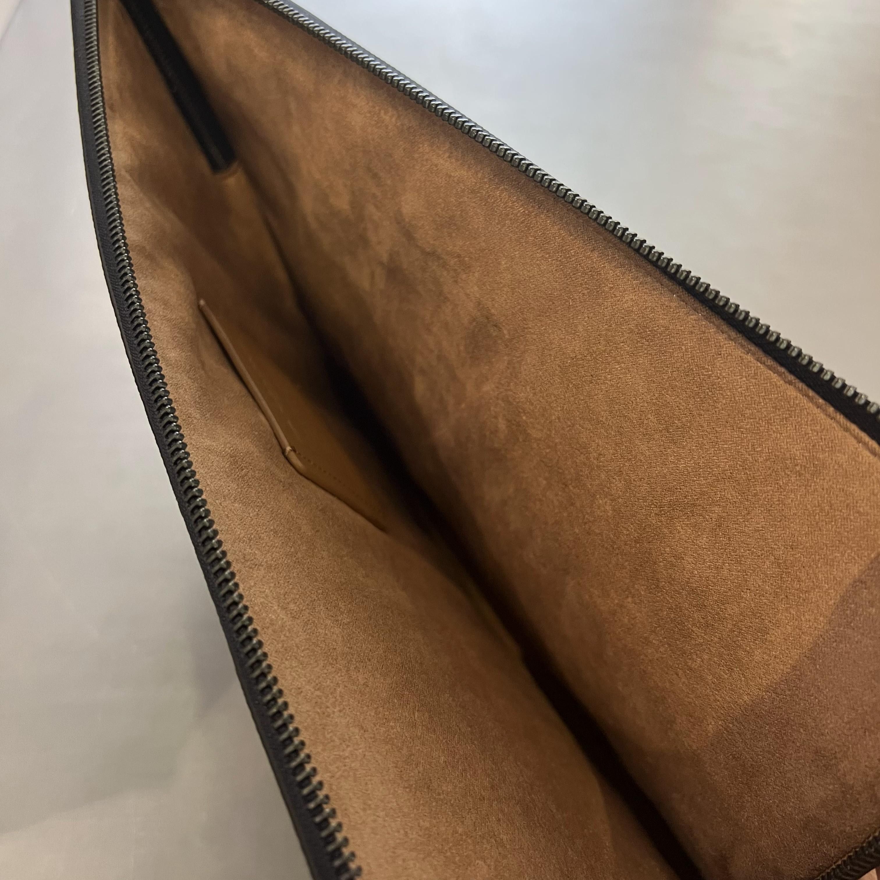 COACH Laptop Case In Signature Canvas With Varsity Motif