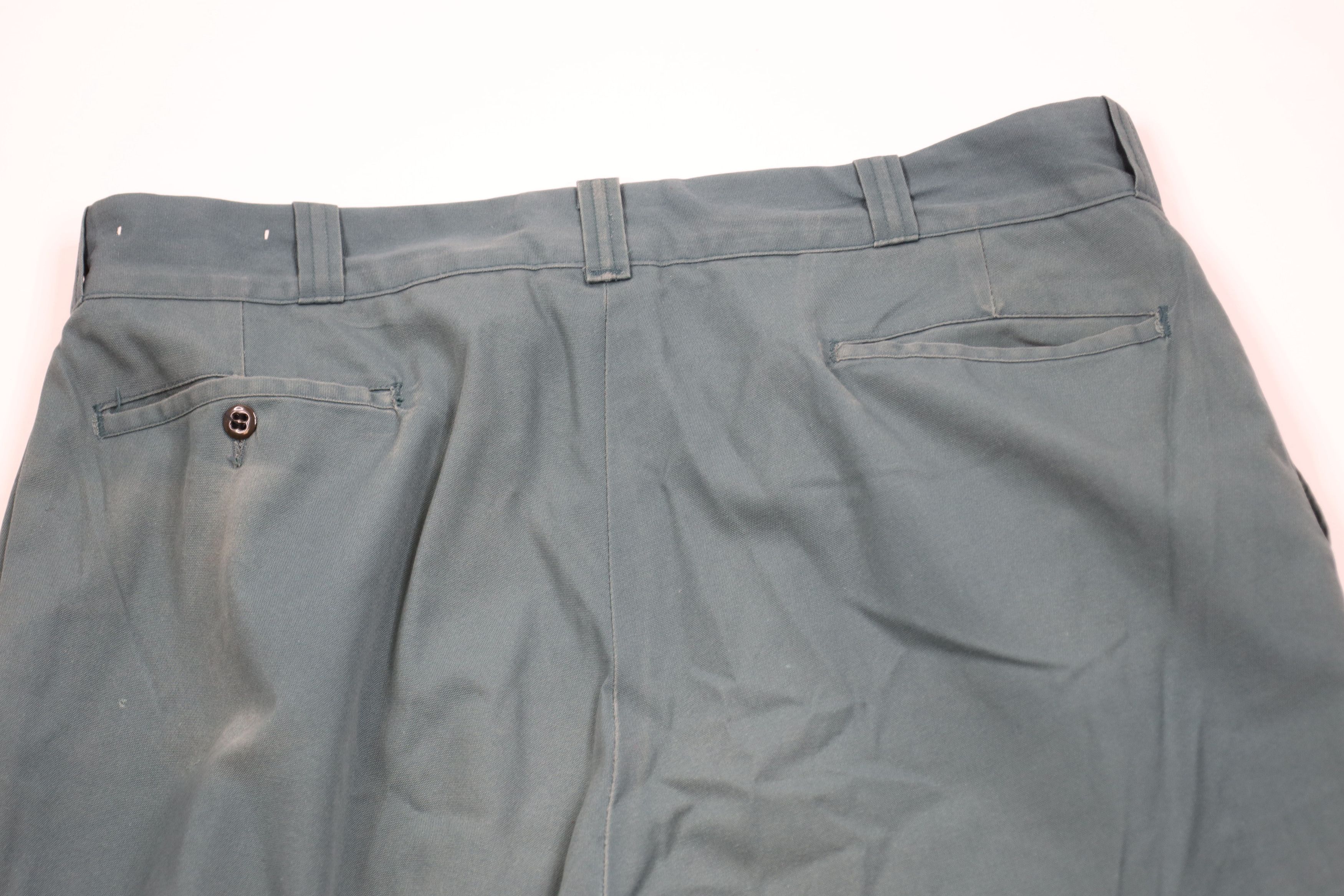 Big Mac Vintage 60s 70s Big Mac Workwear Mechanic Pants Green USA Size US 36 / EU 52 - 12 Thumbnail