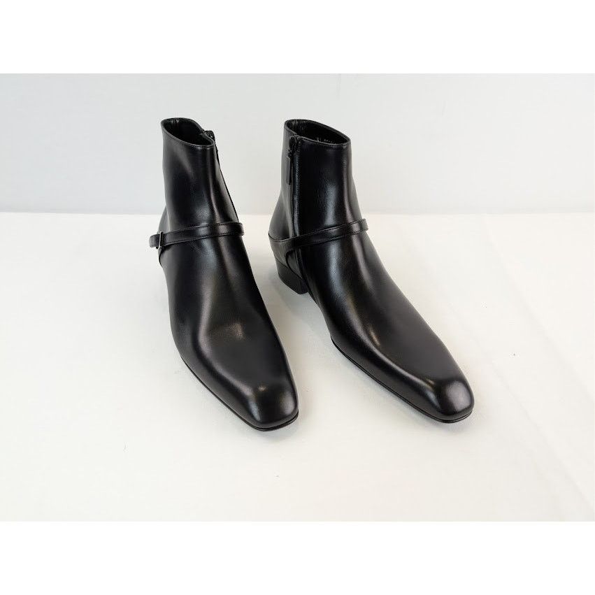 Saint Laurent Paris o1rshd1 Augustin 30 Zipped Boots in Nero Size US 8 / EU 41 - 6 Thumbnail