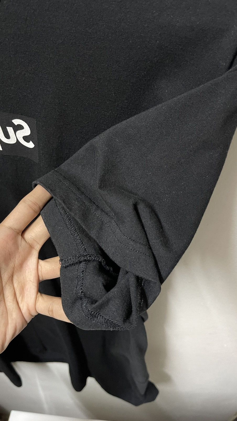 Comme des Garcons × Supreme Supreme CDG Split Box Logo Tee Size US S / EU 44-46 / 1 - 7 Thumbnail