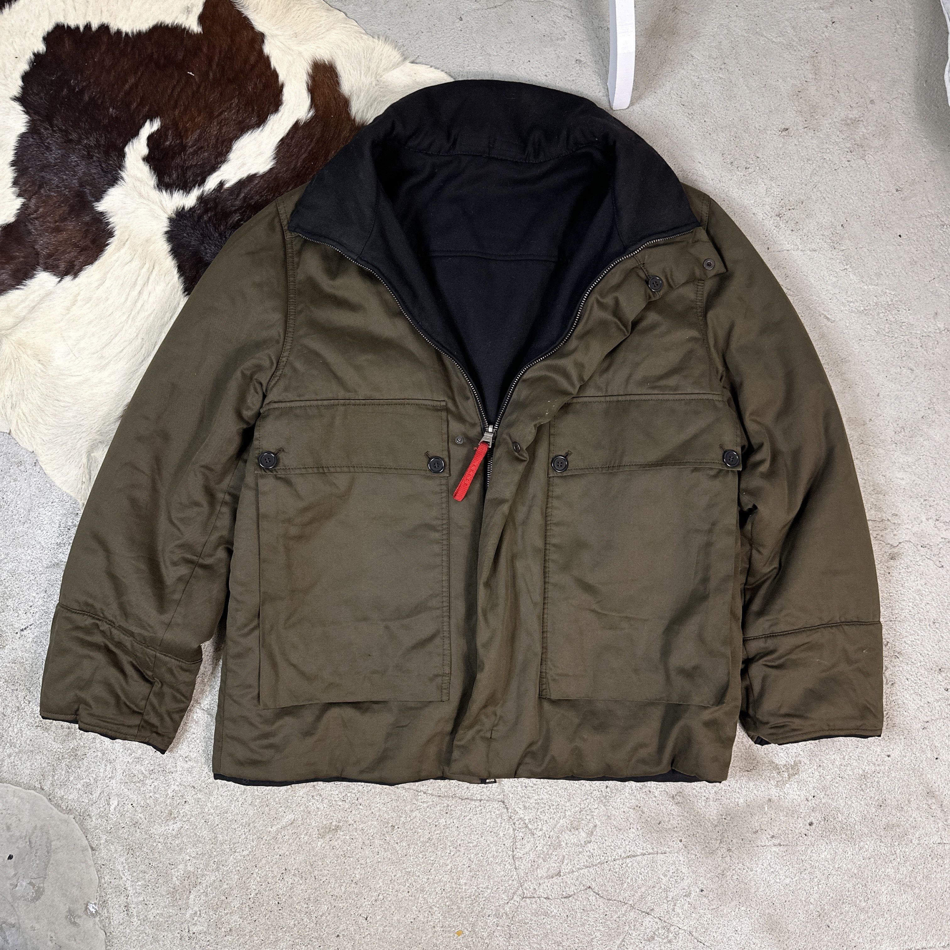 Prada × Vintage Vintage Prada Reversible Jacket Size US XL / EU 56 / 4 - 7 Thumbnail