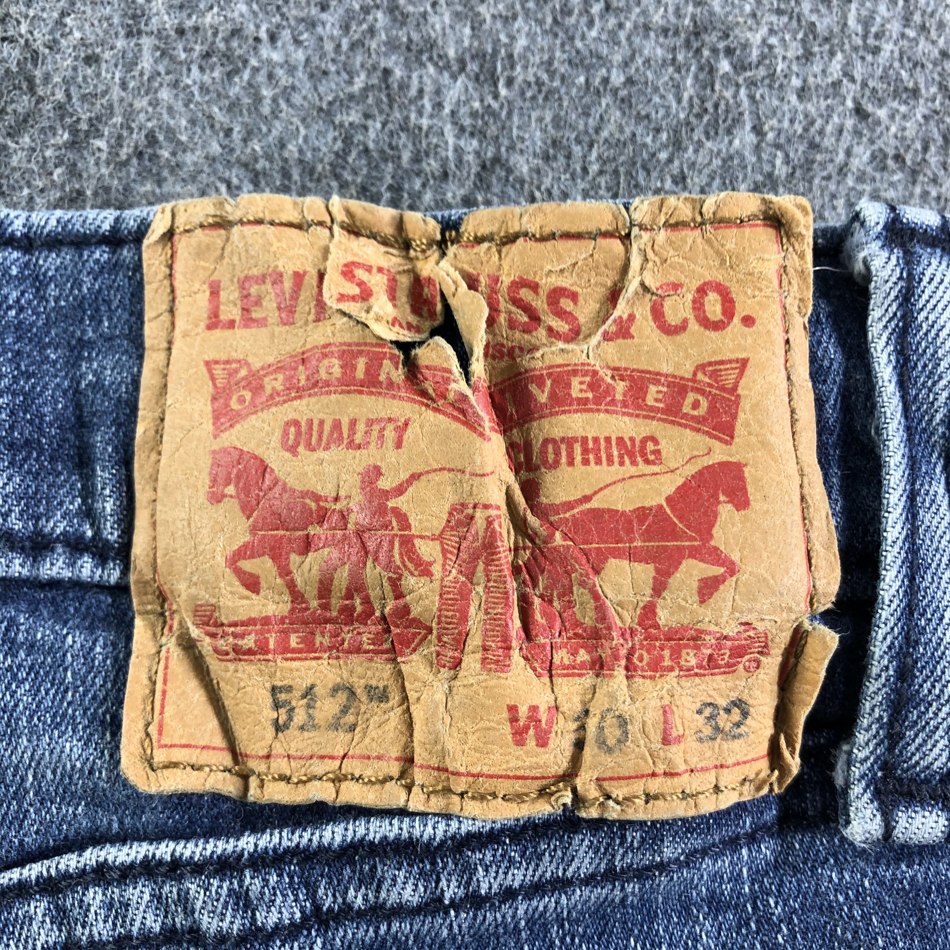 Levi's Vintage Blue Wash Levis 512 Jeans-J4148 Size US 28 / EU 44 - 5 Thumbnail