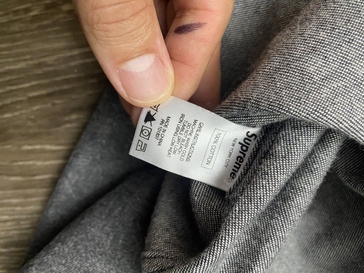 Supreme Supreme denim zip up Size US L / EU 52-54 / 3 - 4 Thumbnail