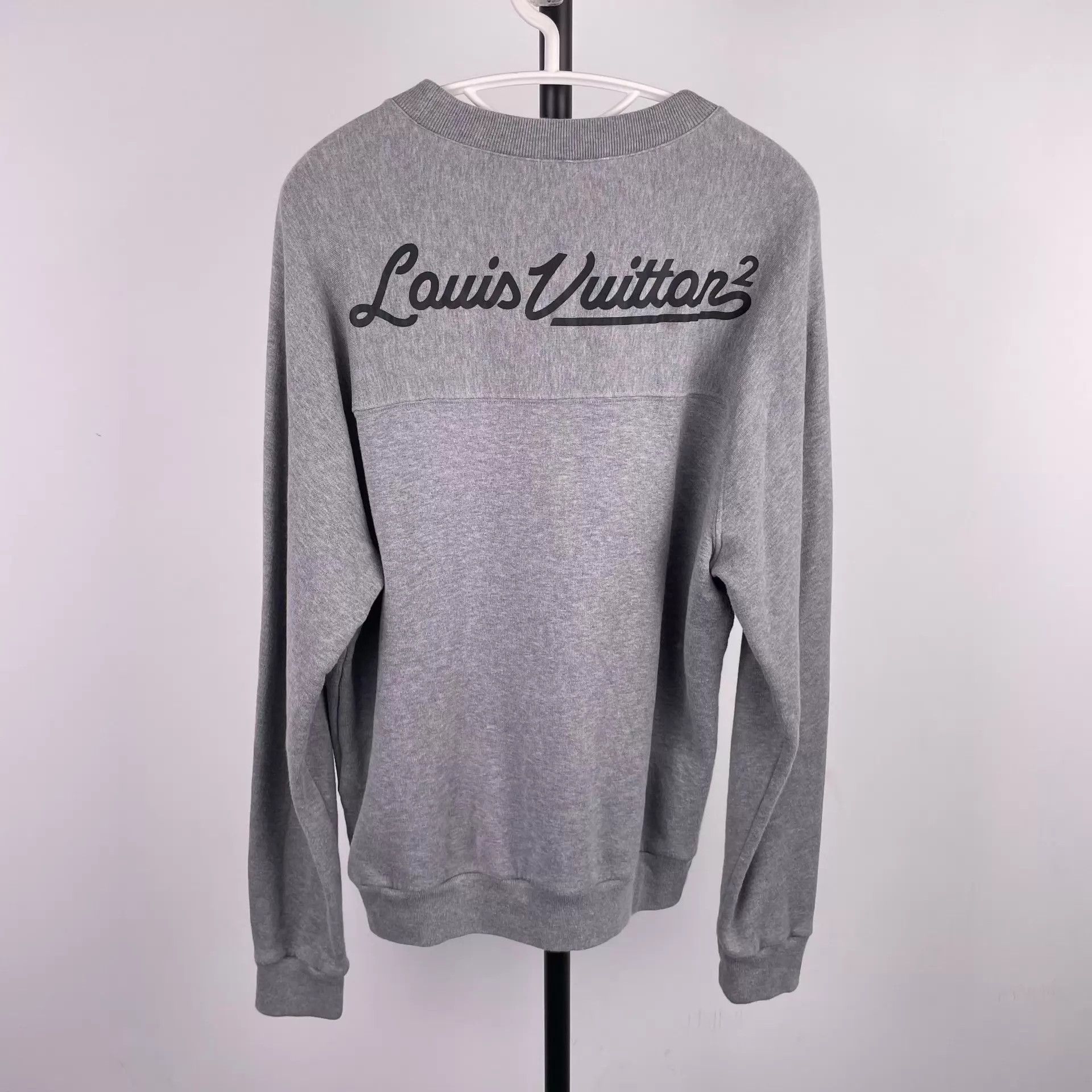 Louis Vuitton LV crewneck sweatshirt gray size S Size US S / EU 44-46 / 1 - 2 Thumbnail