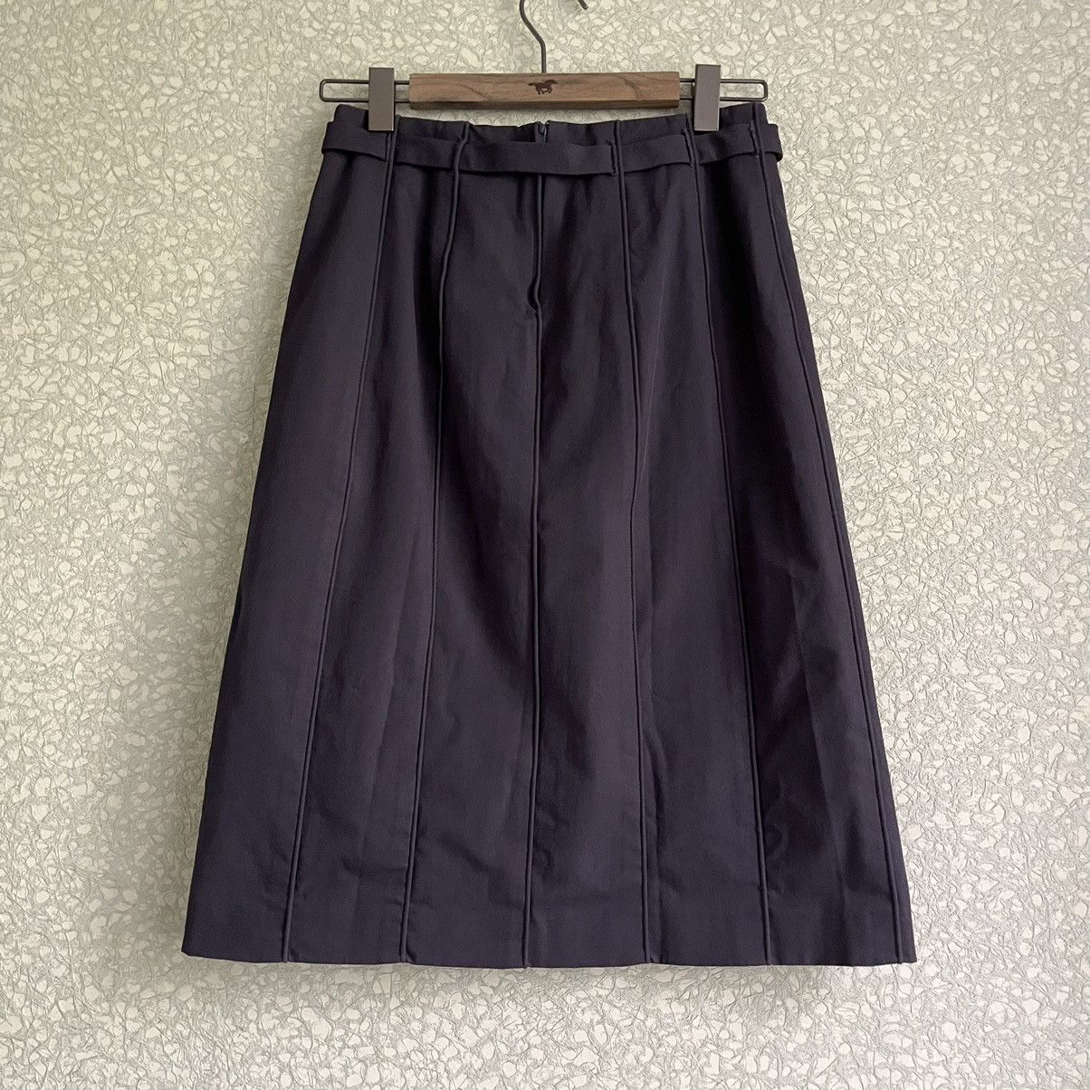 Burberry × Burberry Prorsum Roberto Menichetti SS01 Panelled Knee Length Skirt Size 27" / US 4 / IT 40 - 2 Thumbnail
