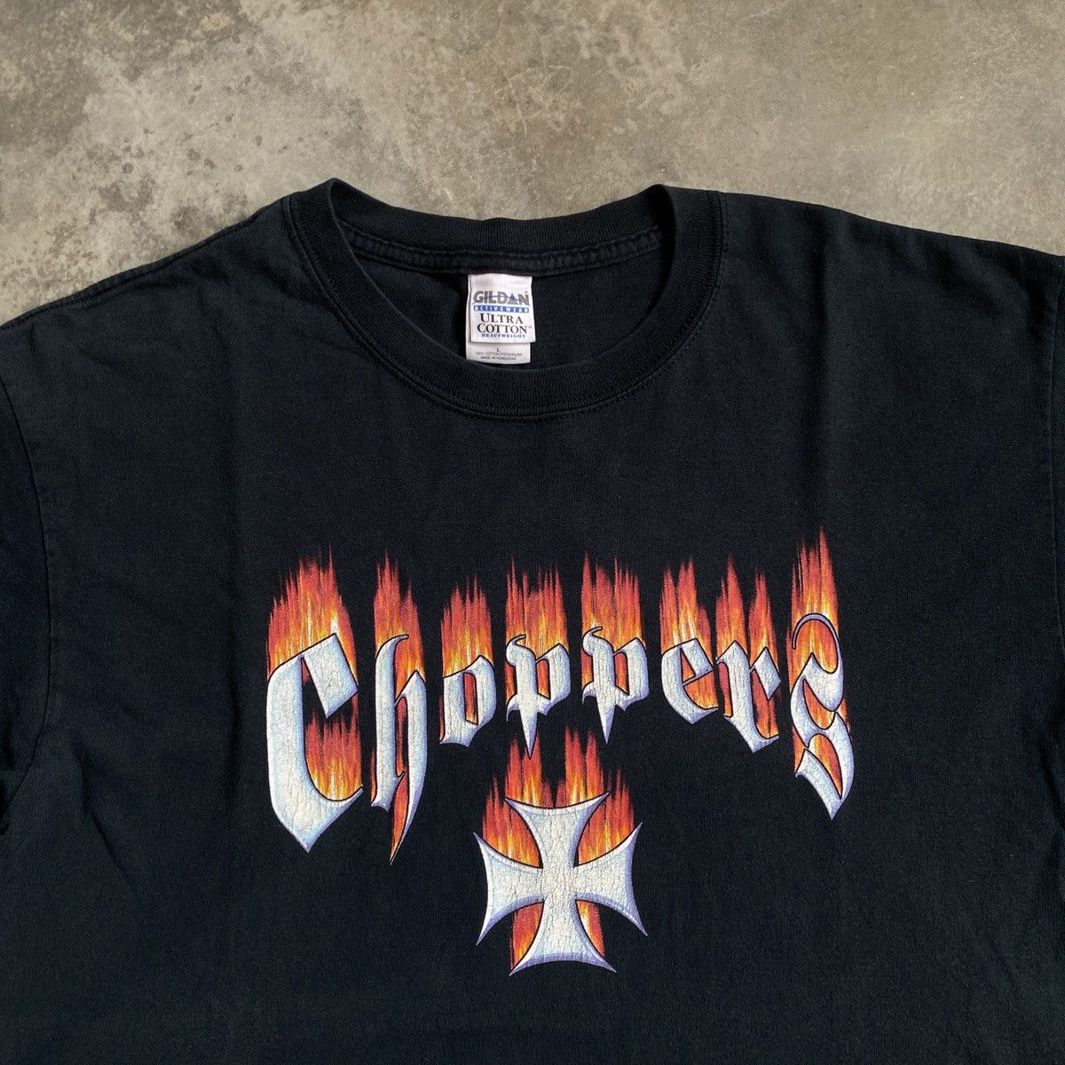 Harley Davidson Vintage Y2K Harley Davidson " Chopper " Size US L / EU 52-54 / 3 - 4 Thumbnail