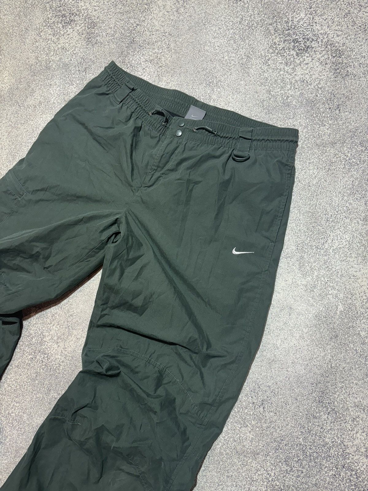 Nike × Vintage VINTAGE NIKE Swoosh Track Pants 2000s Size US 34 / EU 50 - 2 Thumbnail