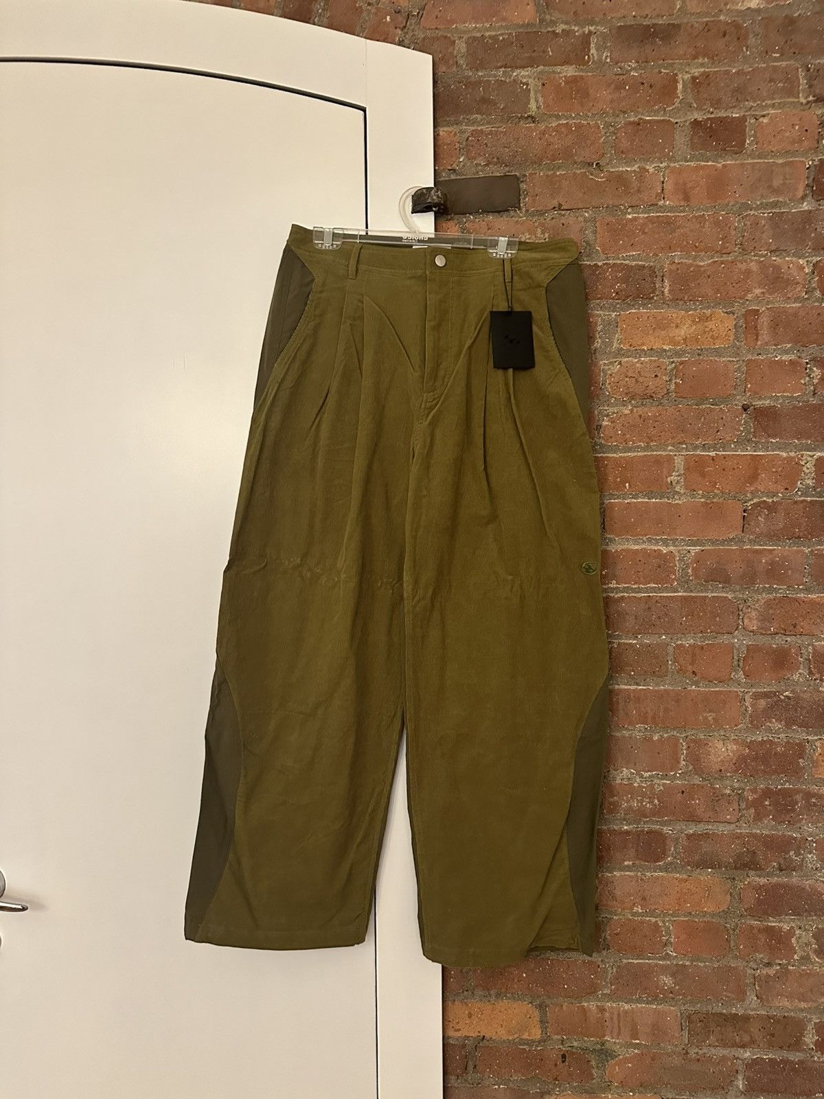 Other San San Gear Green 22FW Corduroy Pants Olive Size US 33 - 1 Thumbnail