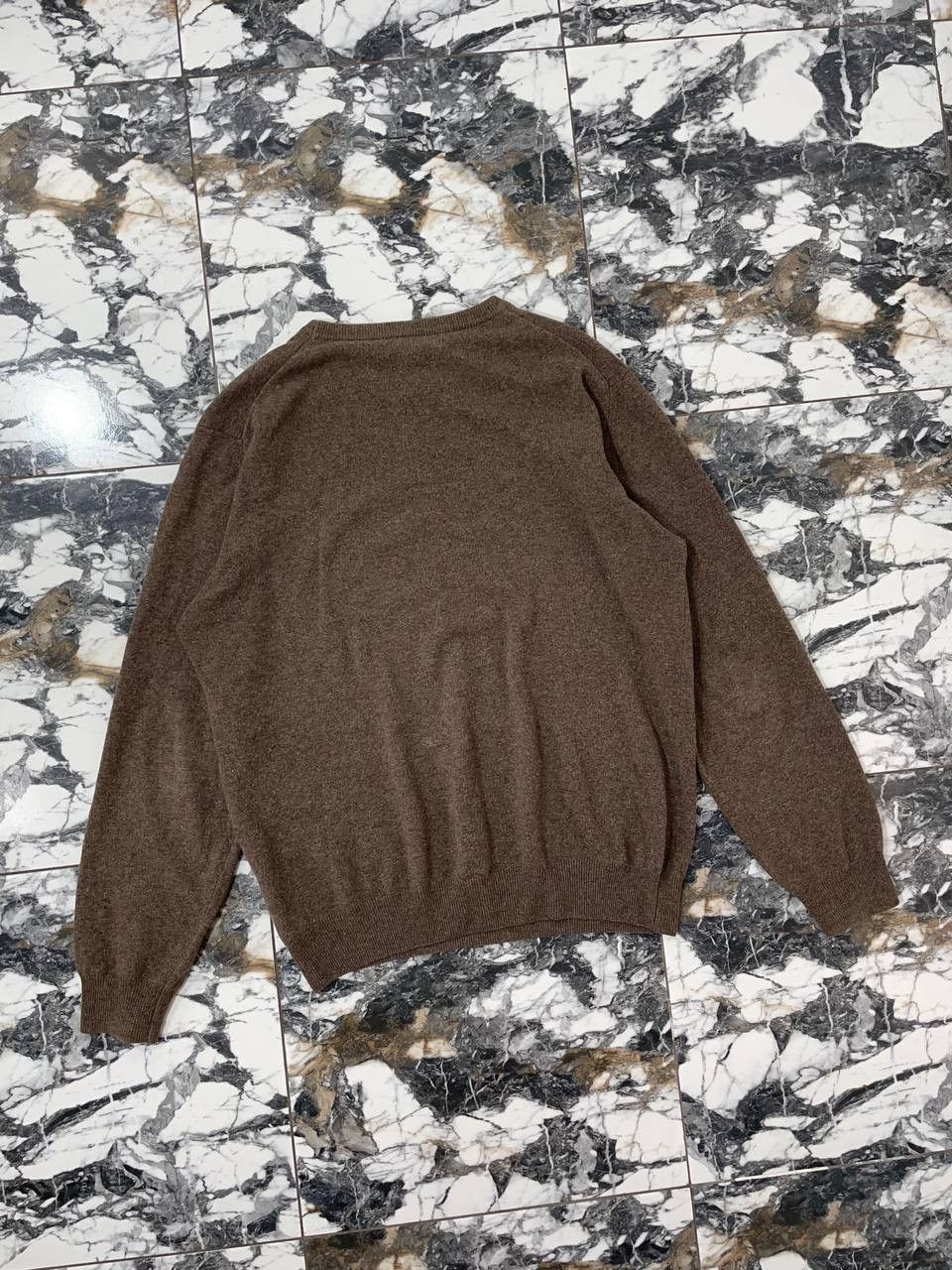 Gant GANT Men's sweater sheep wool, cashmere, size XL Brown Size US XL / EU 56 / 4 - 5 Thumbnail