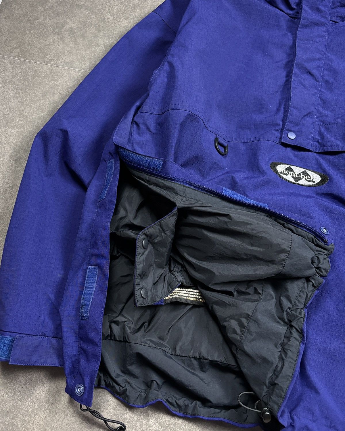 Montbell Vintage Montbell Goretex Oval Logo Anorak Jacket Size US L / EU 52-54 / 3 - 8 Thumbnail