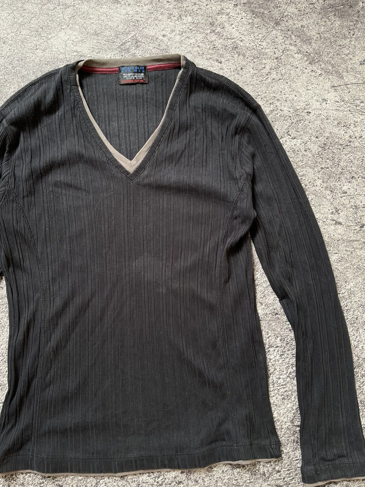 Japanese Brand Y2K Nicole Club double layer ifsixwasnine long sleeve Size US M / EU 48-50 / 2 - 3 Thumbnail
