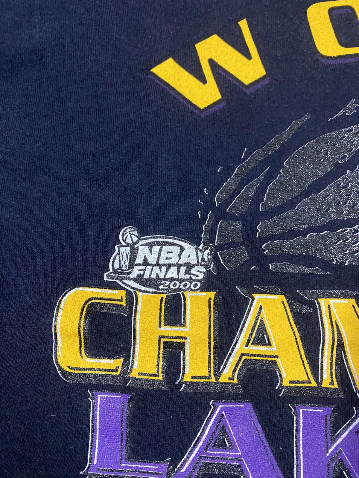NBA Vintage Lakers Champions T-Shirt NBA Finals 2000's Kobe Size US XL / EU 56 / 4 - 7 Thumbnail