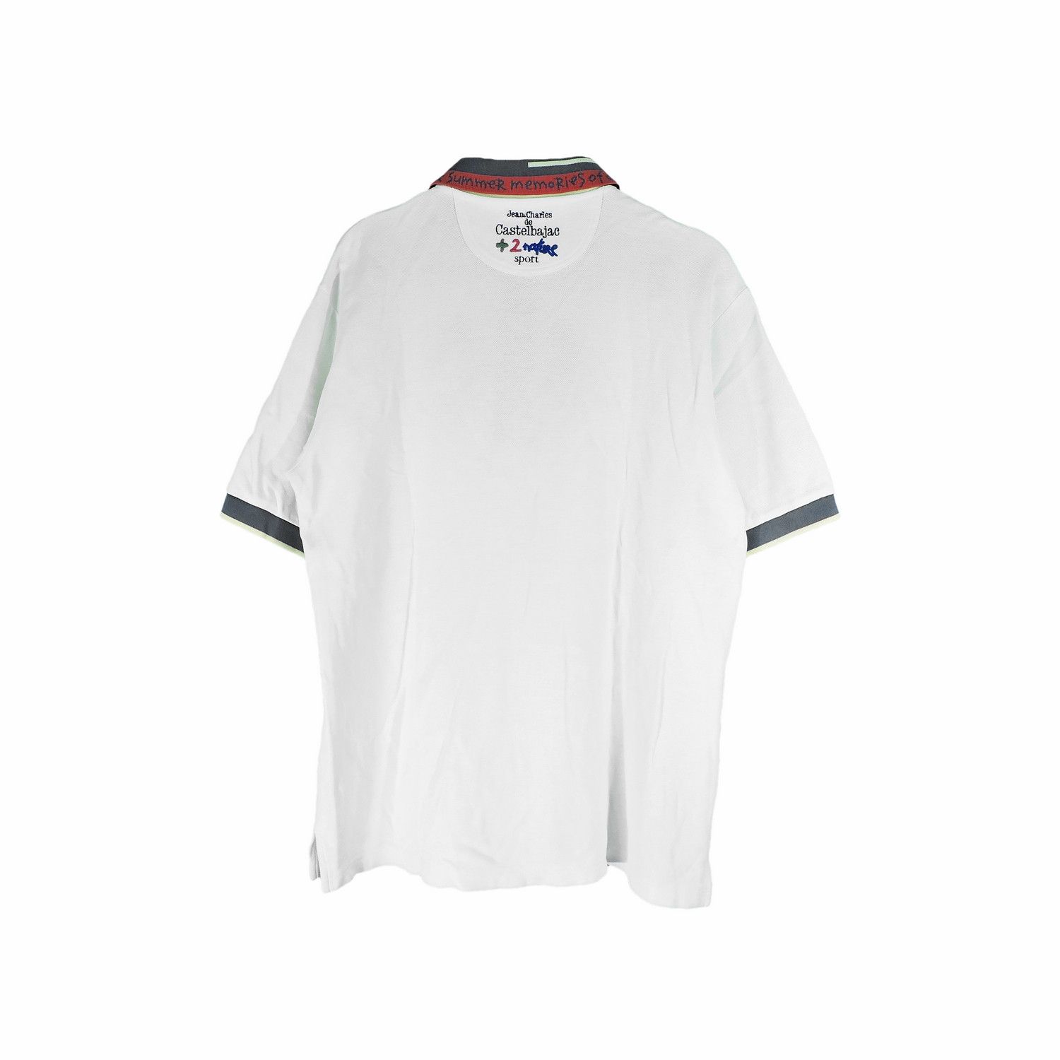 Jean Charles De Castelbajac JEAN-CHARLES DE CASTELBAJAC +2 NATURE SPORT SAILING POLO Size US L / EU 52-54 / 3 - 2 Thumbnail