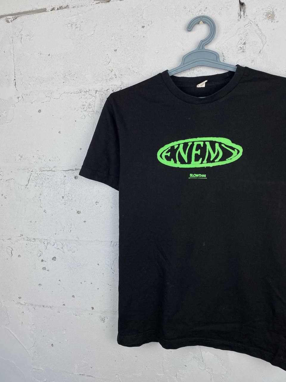 Band Tees × Rap Tees Slowthai 2017 Enemy Single Tour T Shirt Size US M / EU 48-50 / 2 - 2 Thumbnail