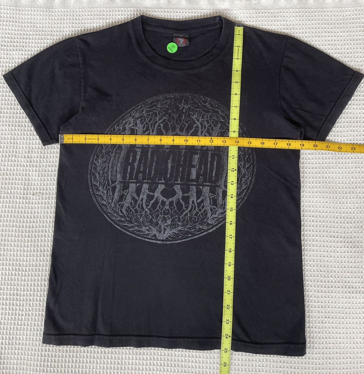 Band Tees Vintage 00s Sun Faded Black🔥RADIO HEAD🔥Rock Band Tshirt Size US S / EU 44-46 / 1 - 5 Thumbnail