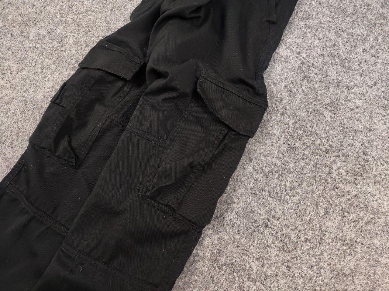 Japanese Brand Vintage Japanese Style black cargo workwear Pants Y2K Size US 34 / EU 50 - 5 Thumbnail