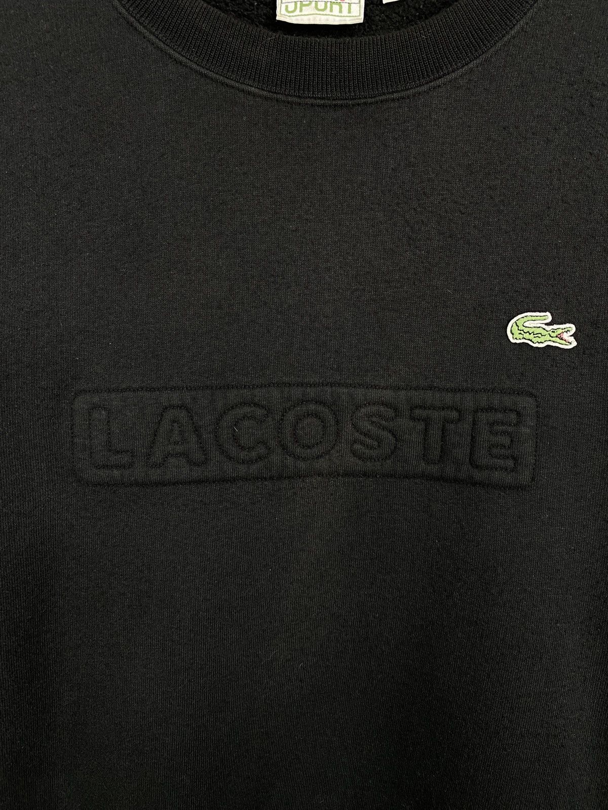 Lacoste 🇺🇸 Vintage 90s Lacoste Sweatshirt College Style Hype Rare Y2K Size US L / EU 52-54 / 3 - 5 Thumbnail