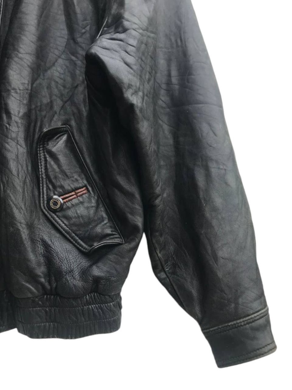 Leather Vintage D’homme A Homme Leather Jacket Size US L / EU 52-54 / 3 - 8 Thumbnail