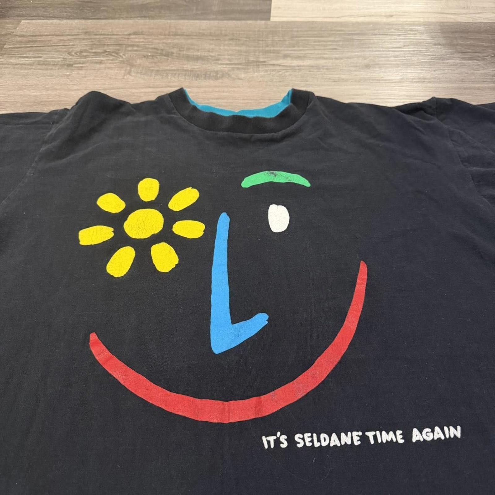 Other Vintage it’s seldane time again t shirt 90s OS XL Size US XL / EU 56 / 4 - 2 Thumbnail