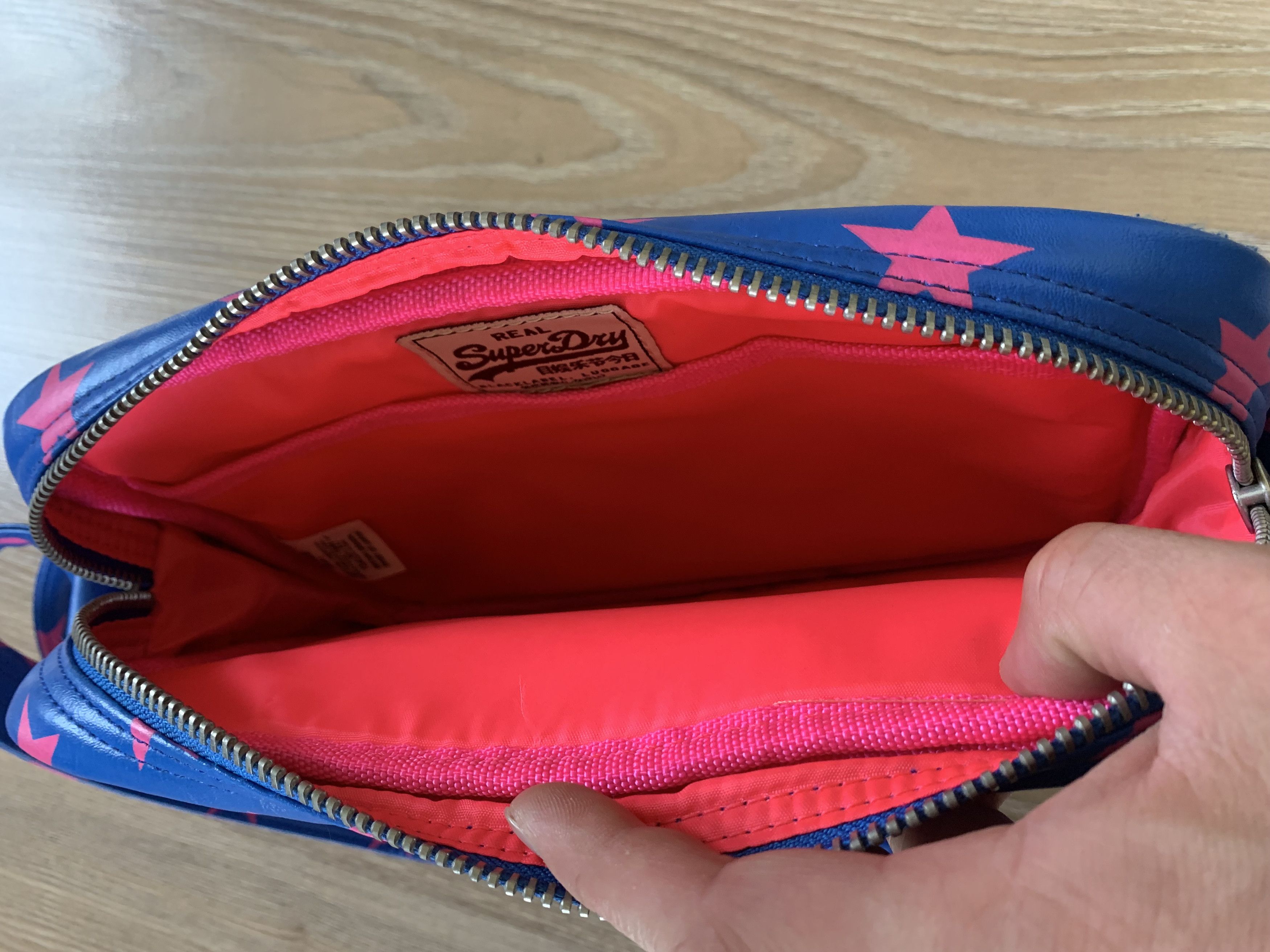 Superdry Superdry Men Blue Sling Bag All Star Mini Icarus Size ONE SIZE - 7 Thumbnail
