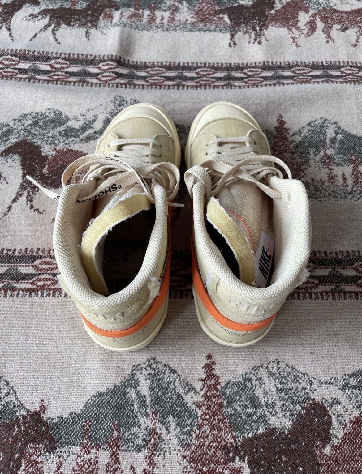 Nike × Off-White Off White Nike Blazer All Hallows Eve Size US 8 / EU 41 - 8 Thumbnail