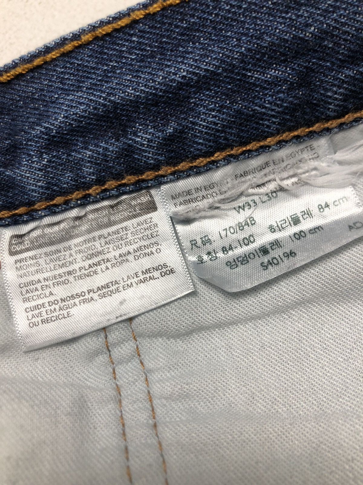 Levi's Vintage Levi’s 501 Very Rare Baggy Jeans American Style Size US 33 - 9 Thumbnail